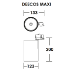 Bild von Deecos S Maxi LED 37W 12° 3000K 3300lm DALI