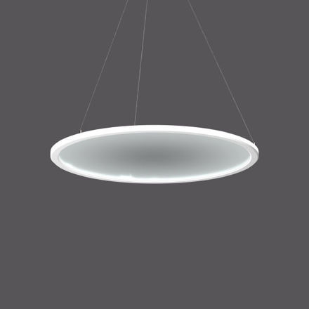 Bild von Sidelite Eco Round Pendel LED 39 W 3000K 3400lm transparent DALI