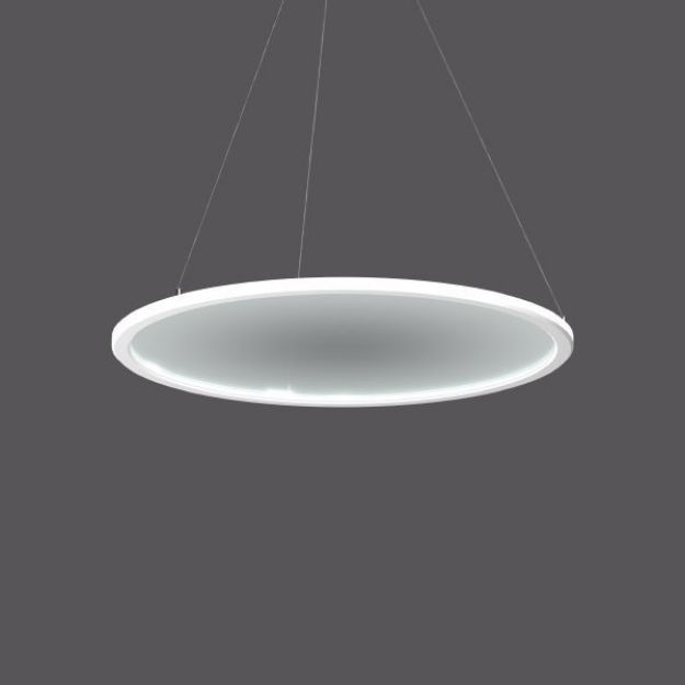 Bild von Sidelite Eco Round Pendel LED 39 W 4000K 3550lm transparent DALI