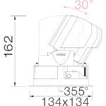 Bild von Sedon Midi Square LED 21 W 4000K 1400lm 50° DALI  