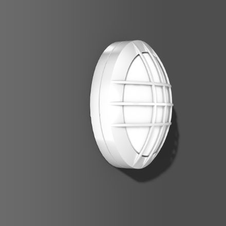 Bild von Rounded Schutzkorb Kunststoff LED 10 W 4000K 280lm 